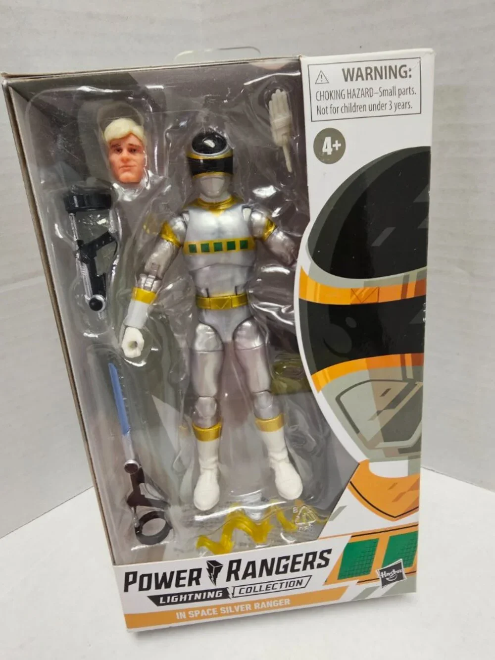 New Power Rangers Lightning Collection in Space Silver Ranger Zhane Exclusive